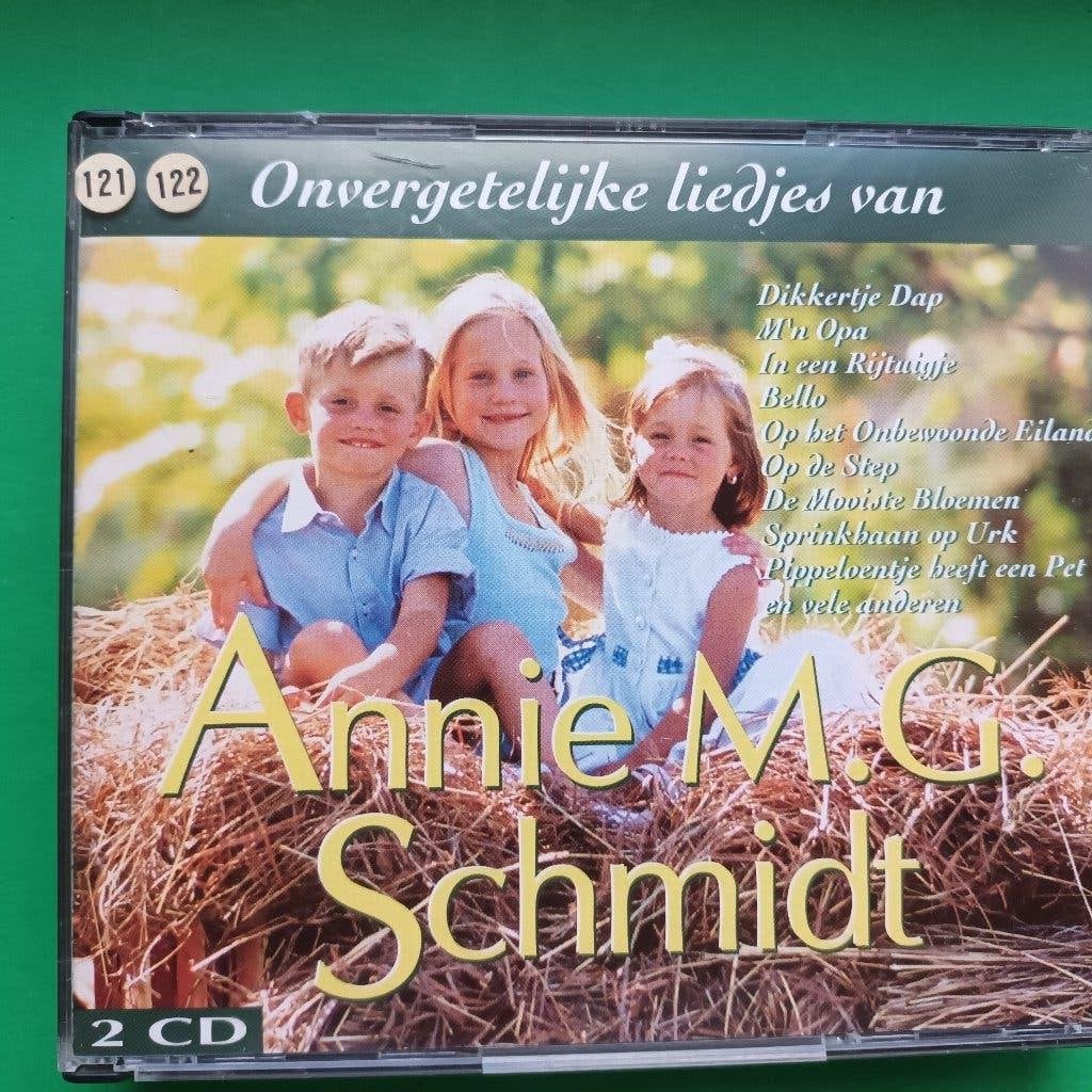 ANNIE M.G. SCHMIDT - ONVERGETELIJKE LIEDJES ( 2 X CD), Ophalen of Verzenden, Zo goed als nieuw, Muziek, 6 tot 9 jaar