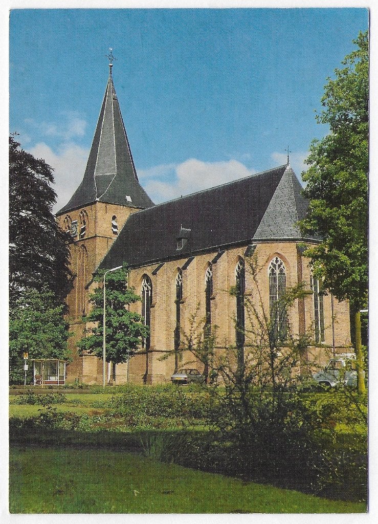 Twello . Teuge - N.H. Kerk - Gelopen Ansichtkaart ( B4488 ), Ophalen of Verzenden, 1980 tot heden, Gelopen
