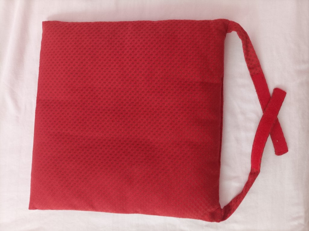 Kussentjes, Huis en Inrichting, Woonaccessoires | Kussens, Ophalen of Verzenden, Zo goed als nieuw, Rood, Vierkant