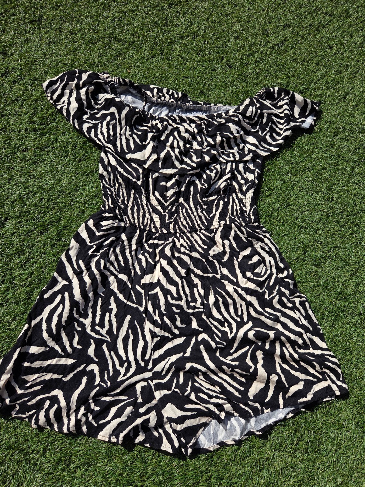 Playsuit maat M, Verzenden, Zo goed als nieuw, Maat 38/40 (M), Zwart