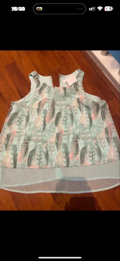 Nieuw zomer blousje in kaat 152, Ophalen of Verzenden, Nieuw, Meisje, Overhemd of Blouse