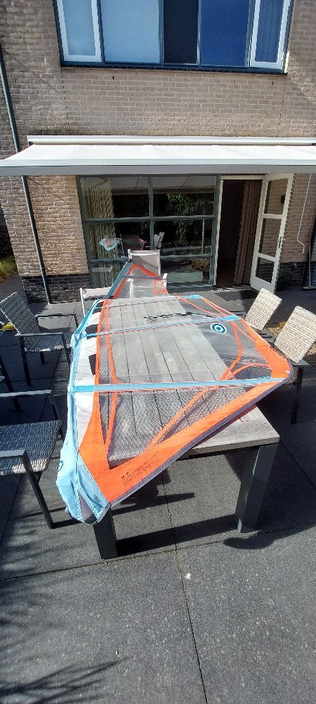 windsurfzeil 4.7, Watersport en Boten, Windsurfen, Ophalen, Gebruikt, Zeil, 3.5 tot 5 m²