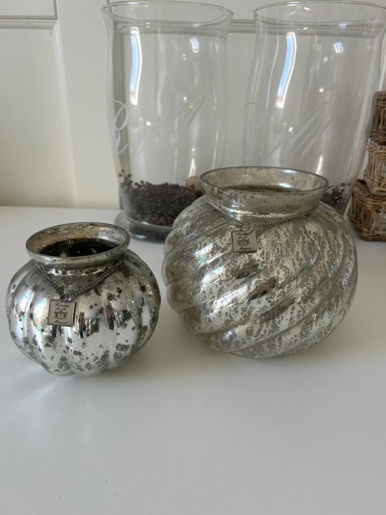 Riviera maison windlichten, Ophalen of Verzenden, Zo goed als nieuw, Overige materialen, Minder dan 25 cm