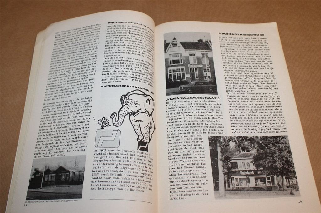 Spiegel van 75 Jaar Rabobank Leeuwarden — Jubileumboek, Boeken, Ophalen of Verzenden, Gelezen
