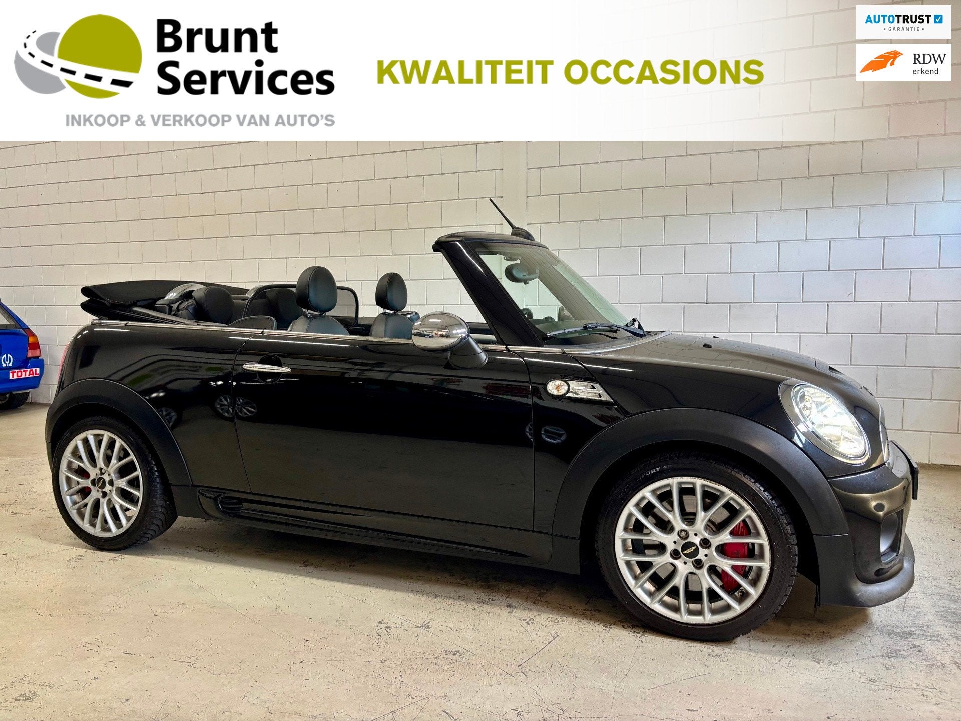 Mini Cabrio 1.6 John Cooper Works Chili Bj.13|Xenon|211PK|le, Auto's, Mini, Voorwielaandrijving, Euro 5, 15 km/l, Gebruikt