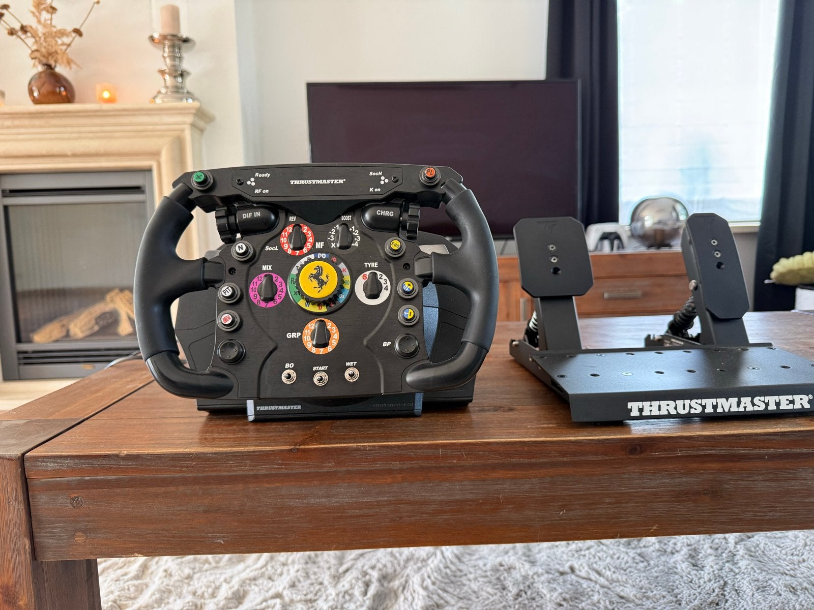Thrustmaster TX Racing+F1 Wheel Add-On+Raceline Pedals LTE, Ophalen of Verzenden, Overige merken, Zo goed als nieuw