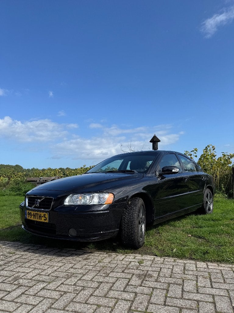 Volvo S60 2.4 140PK AUT 2009 Zwart, Dealer onderhouden, Zwart, S60, Zwart