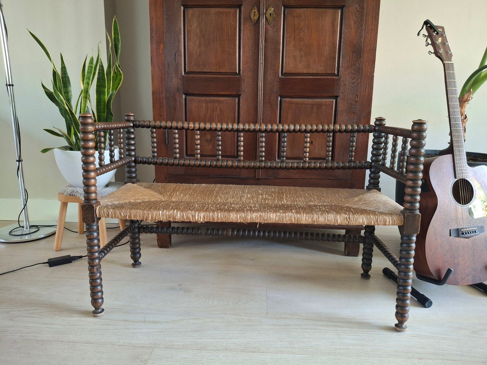 Bobbin bankje, Ophalen