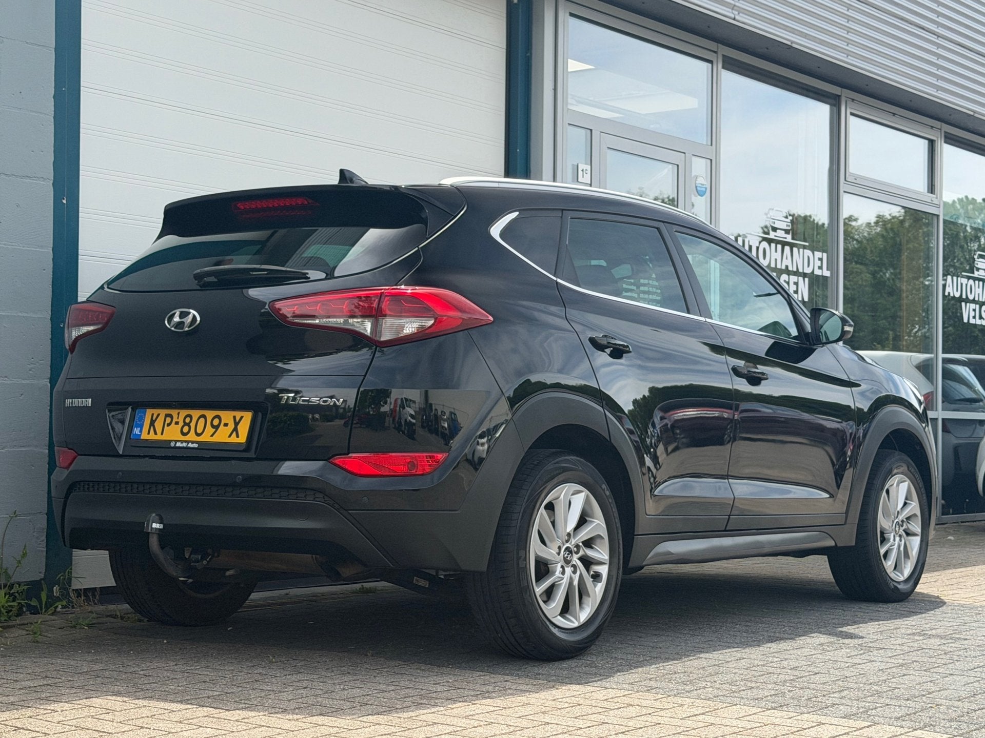 Hyundai Tucson 1.6 GDi Comfort Navi Bluetooth, Auto's, Voorwielaandrijving, Electronic Stability Program (ESP), Gebruikt, 4 cilinders