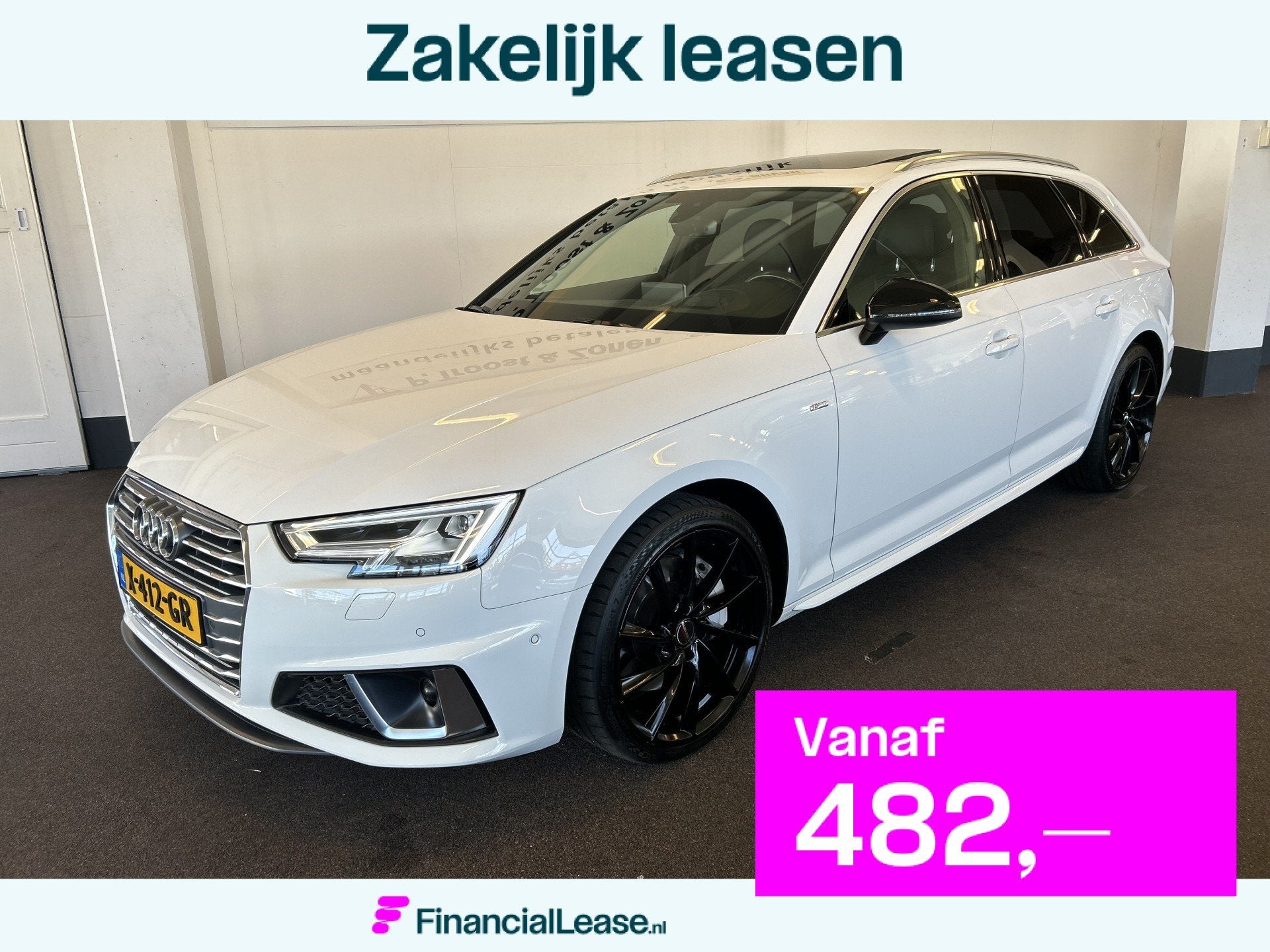 Audi A4 Avant 45 TFSI Sport S line black edition 245PK | Pan, 15 km/l, Gebruikt, 4 cilinders, A4