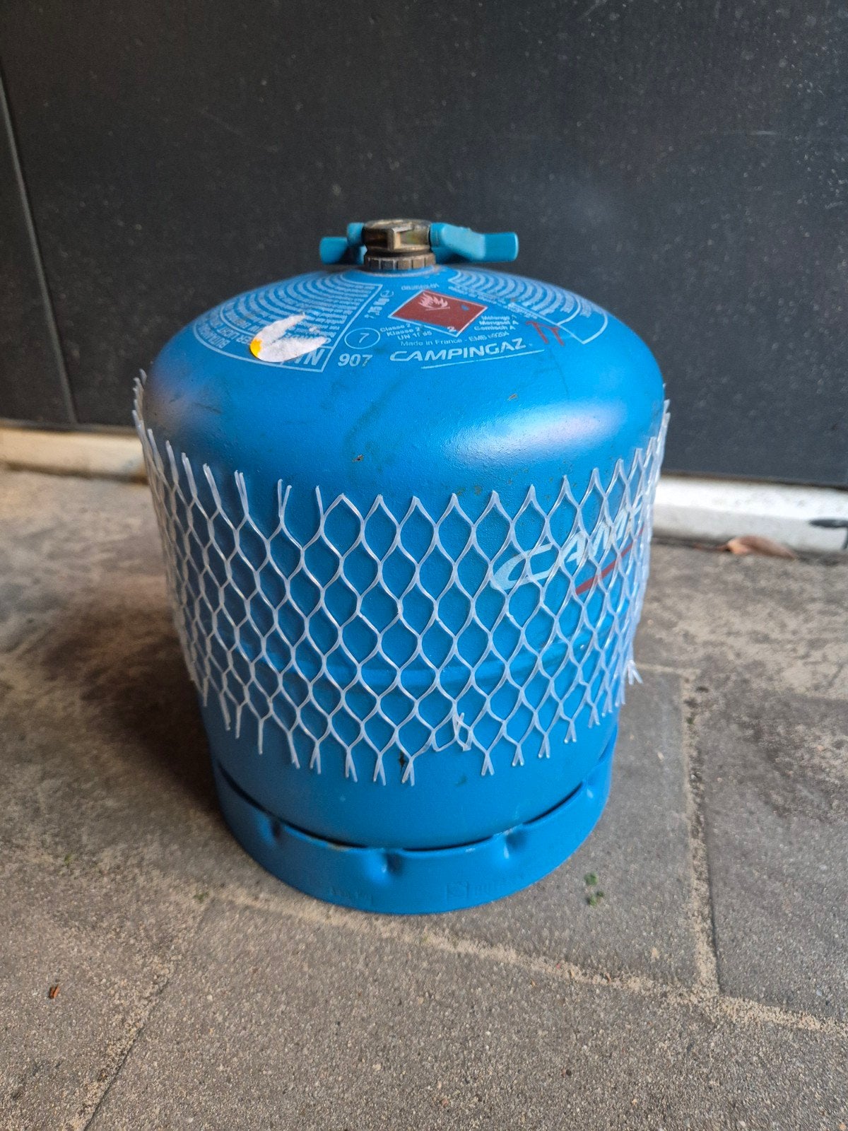 Lege Campingaz 907 gasfles, Caravans en Kamperen, Kampeeraccessoires, Ophalen