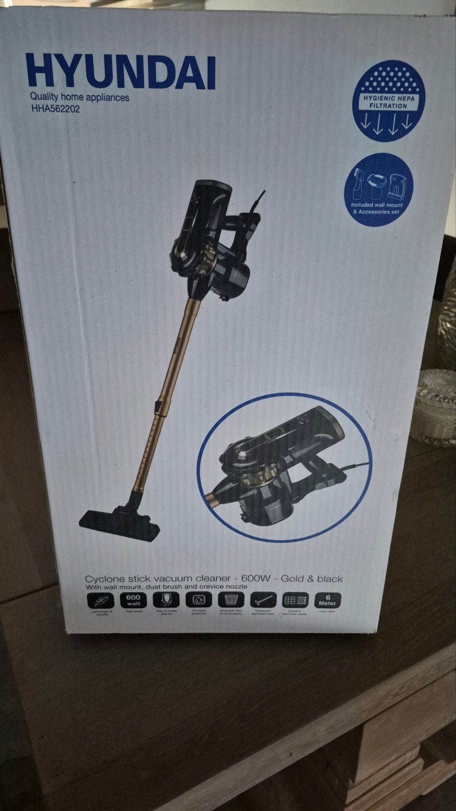 hyundai vacuüm cleaner, Ophalen of Verzenden, Nieuw