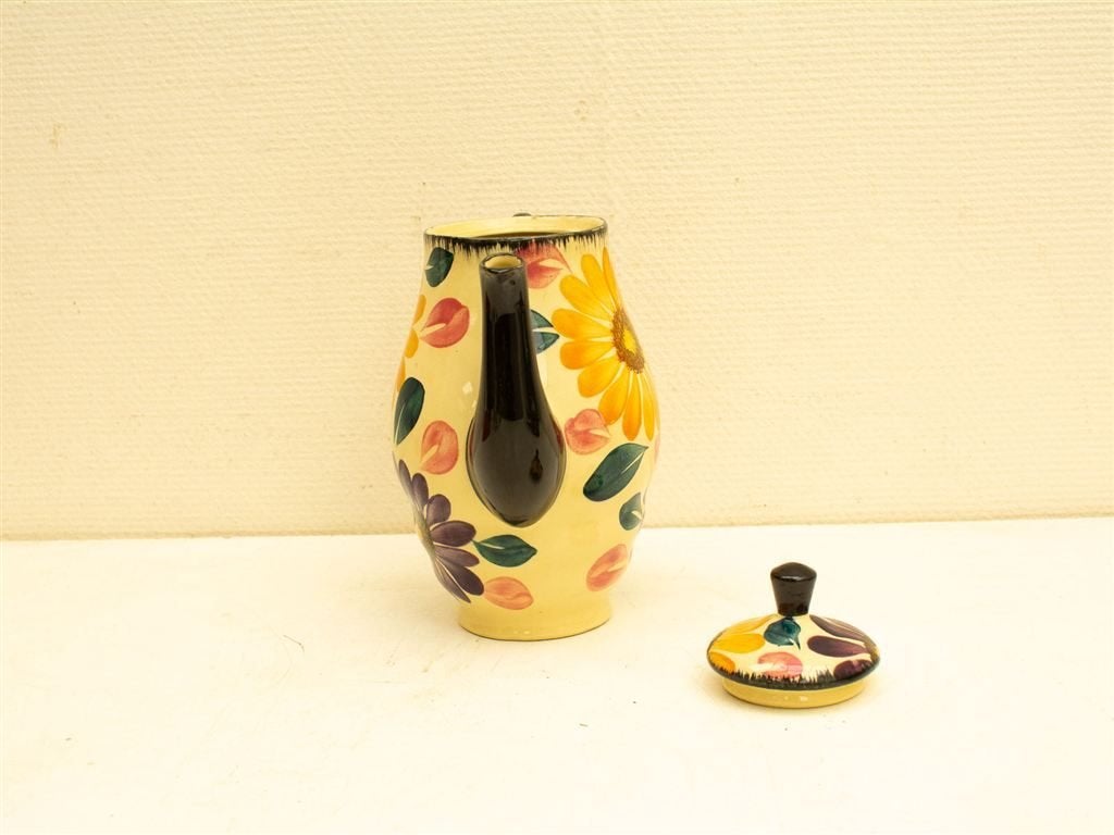 Boch porseleinen theepot 32364, Ophalen of Verzenden, Gebruikt, Aardewerk, Bord(en)