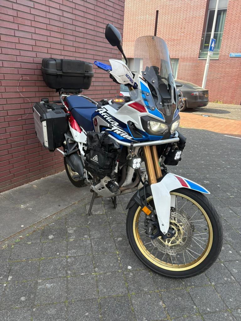 Honda Africa Twin Adventure Sports, Motoren, Motoren | Honda, 2 cilinders, Motorrijbewijs A, Gebruikt, Particulier