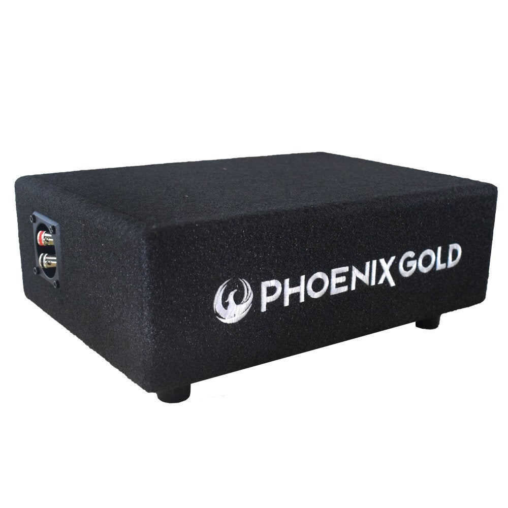 Phoenix Gold ZX18PDF 500W 8″ Slim Subwoofer Box 8 inch 20cm