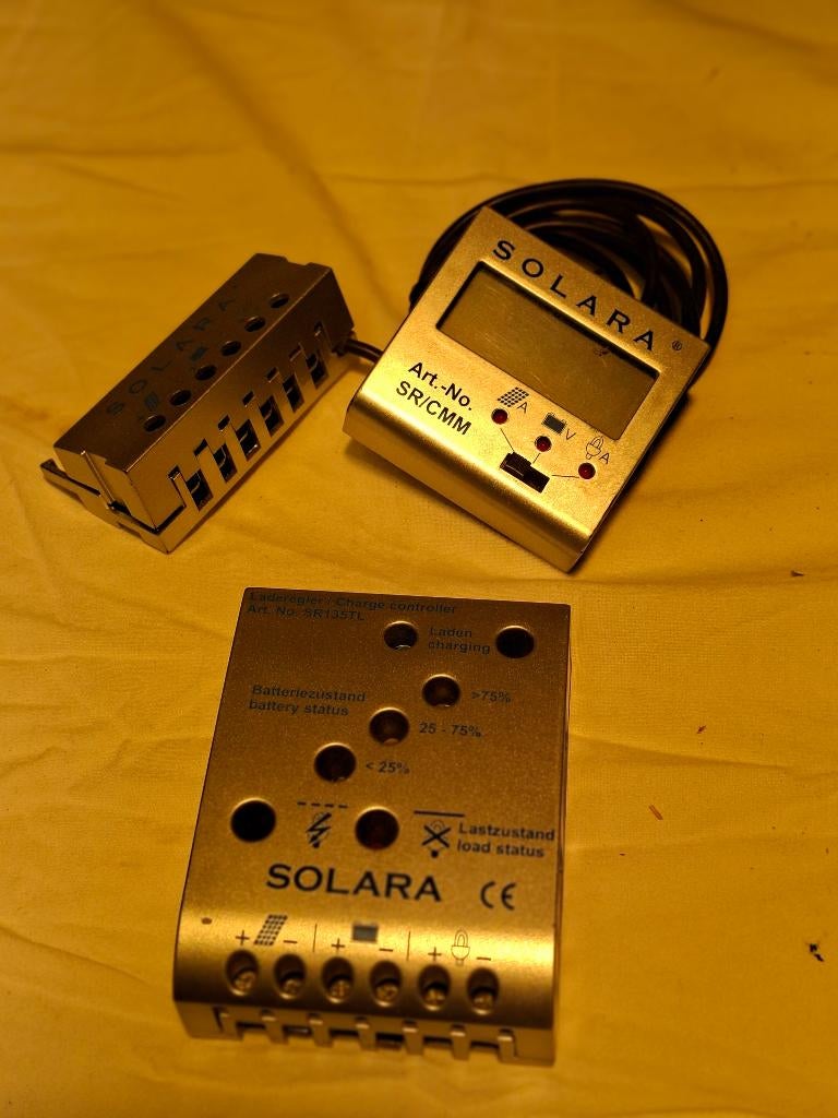 Zonnestroom laadregelaar Solara SR135TL, Ophalen of Verzenden, Gebruikt, Overige typen