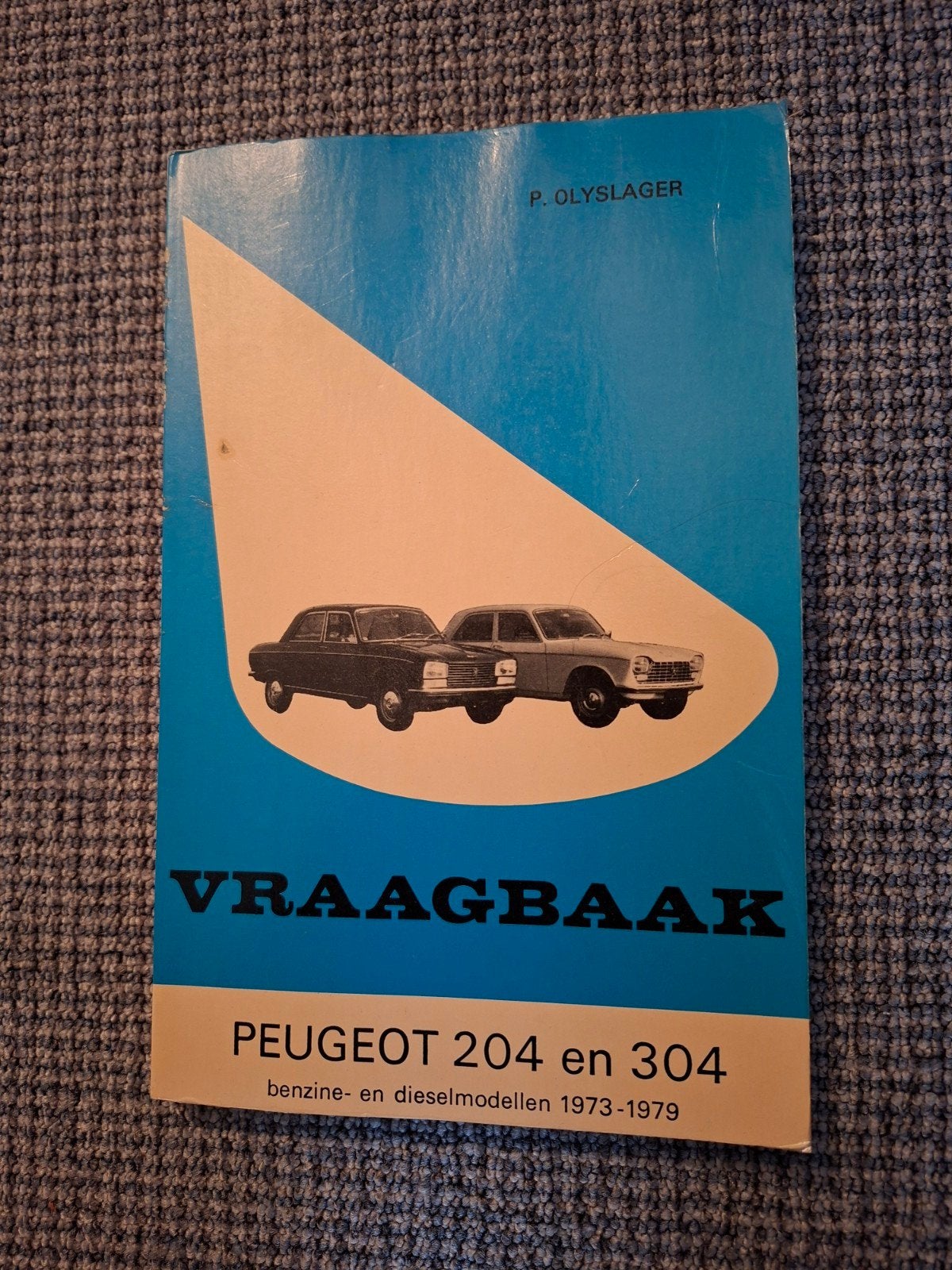 PEUGEOT 204 / 304 WERKPLAATS BOEKJE, Auto diversen, Ophalen of Verzenden