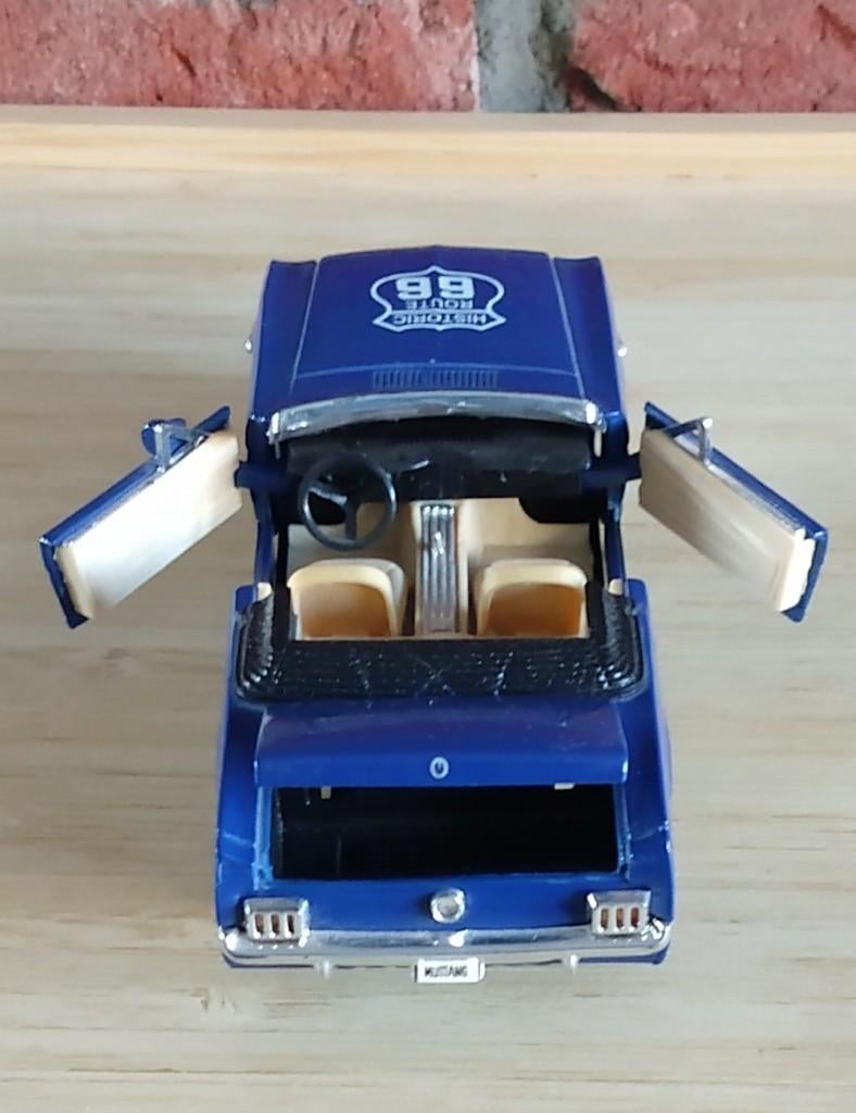 Ford Mustang donkerblauw, volgnr 3, Ophalen of Verzenden, Gebruikt, Auto