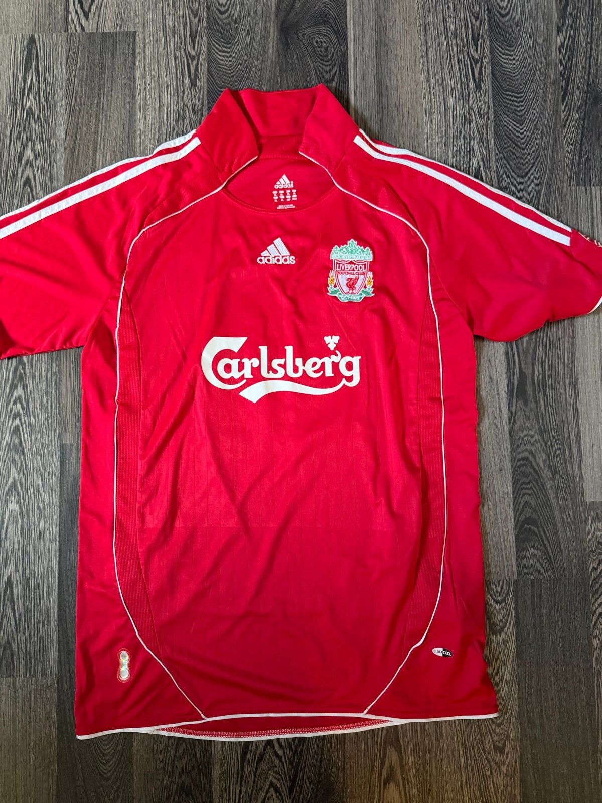 Liverpool FC Thuisshirt 2004-2006 Xabi Alonso #14 Maat XL, Kleding | Heren, Verzenden, Maat 56/58 (XL), Zo goed als nieuw, Voetbal