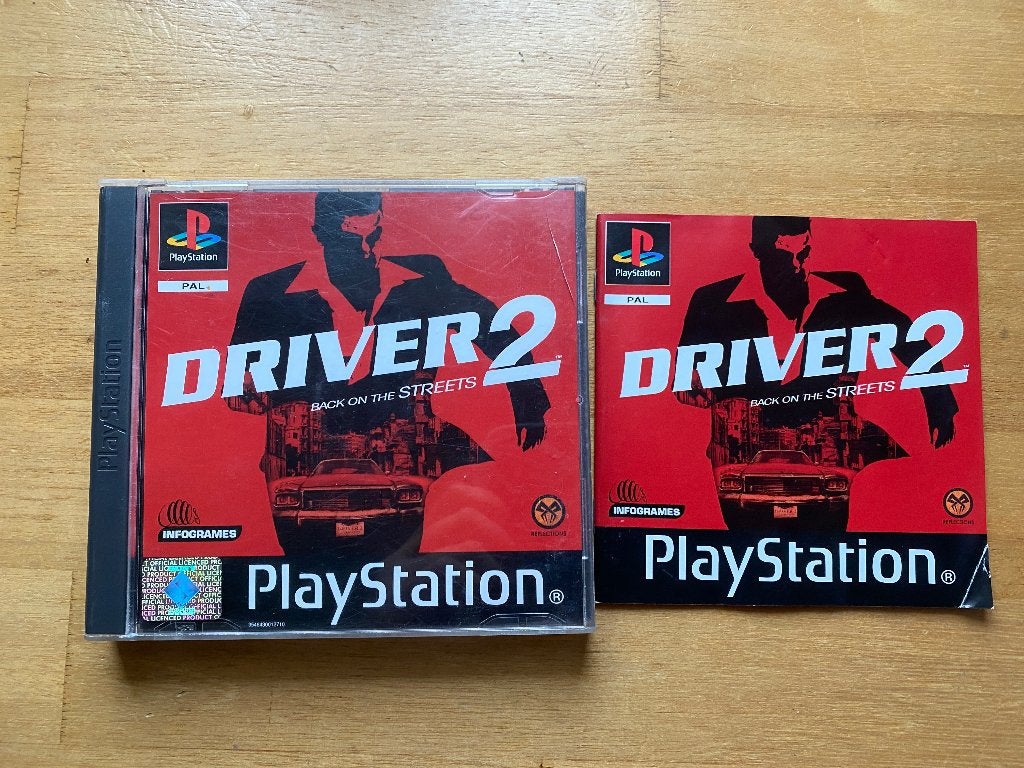 driver 2 ps1, 1 speler, Racen en Vliegen, Ophalen of Verzenden, Zo goed als nieuw