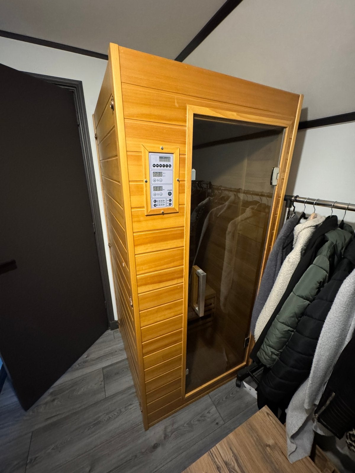 Infrarood sauna cabine, Ophalen, Zo goed als nieuw, Complete sauna
