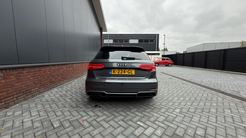 Audi A3 Sportback 2.0 TFSI quattro S line | S tronic, Auto's, Dealer onderhouden, 730 kg, Zwart, 1984 cc