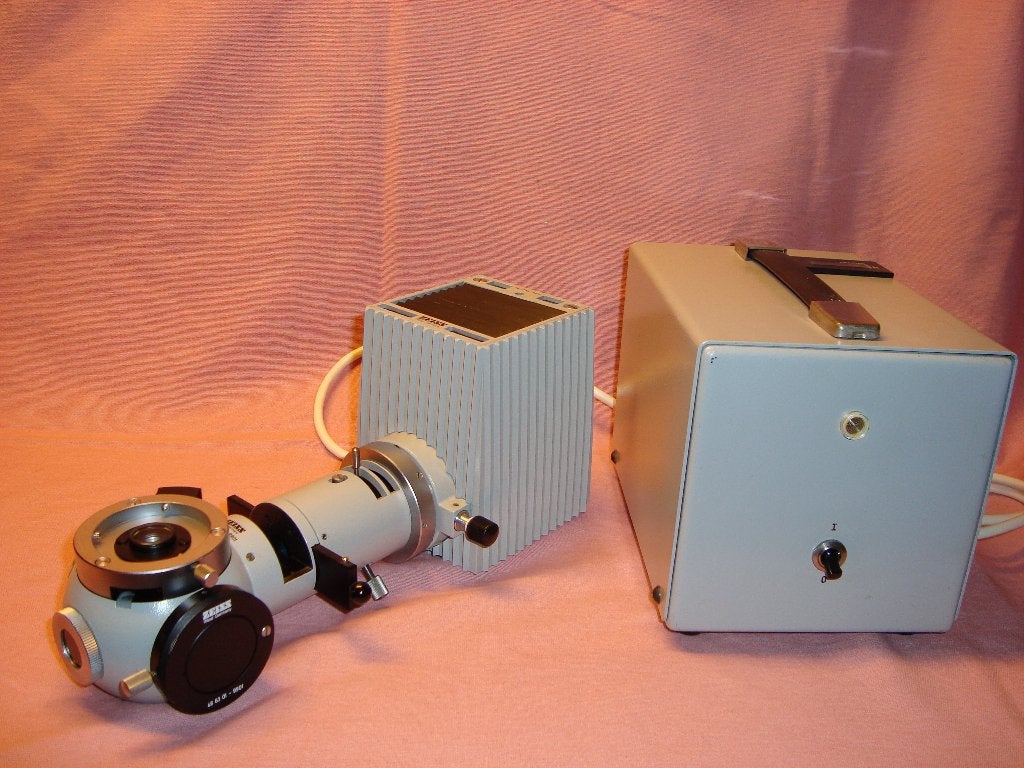 Carl zeiss fluorescentie unit 466301 voor standart microcoop, Verzenden, Refurbished, Minder dan 400x, Onderdelen of Toebehoren