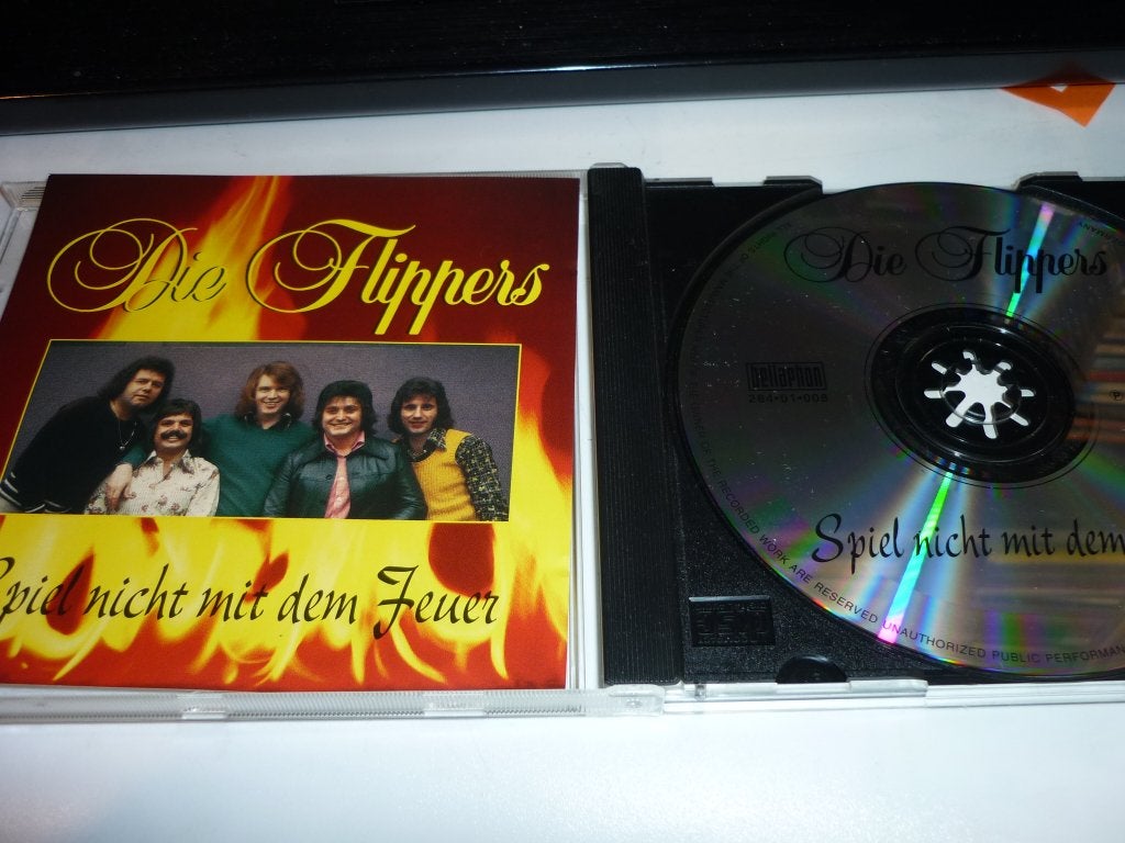 Die Flippers de cd spiel night mit dem feuer, Verzenden, Zo goed als nieuw