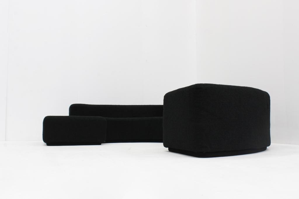 Vintage modulaire design sofa model Lara Stilwood 1968, Vintage, design, 300 cm of meer, Ophalen of Verzenden, Zo goed als nieuw