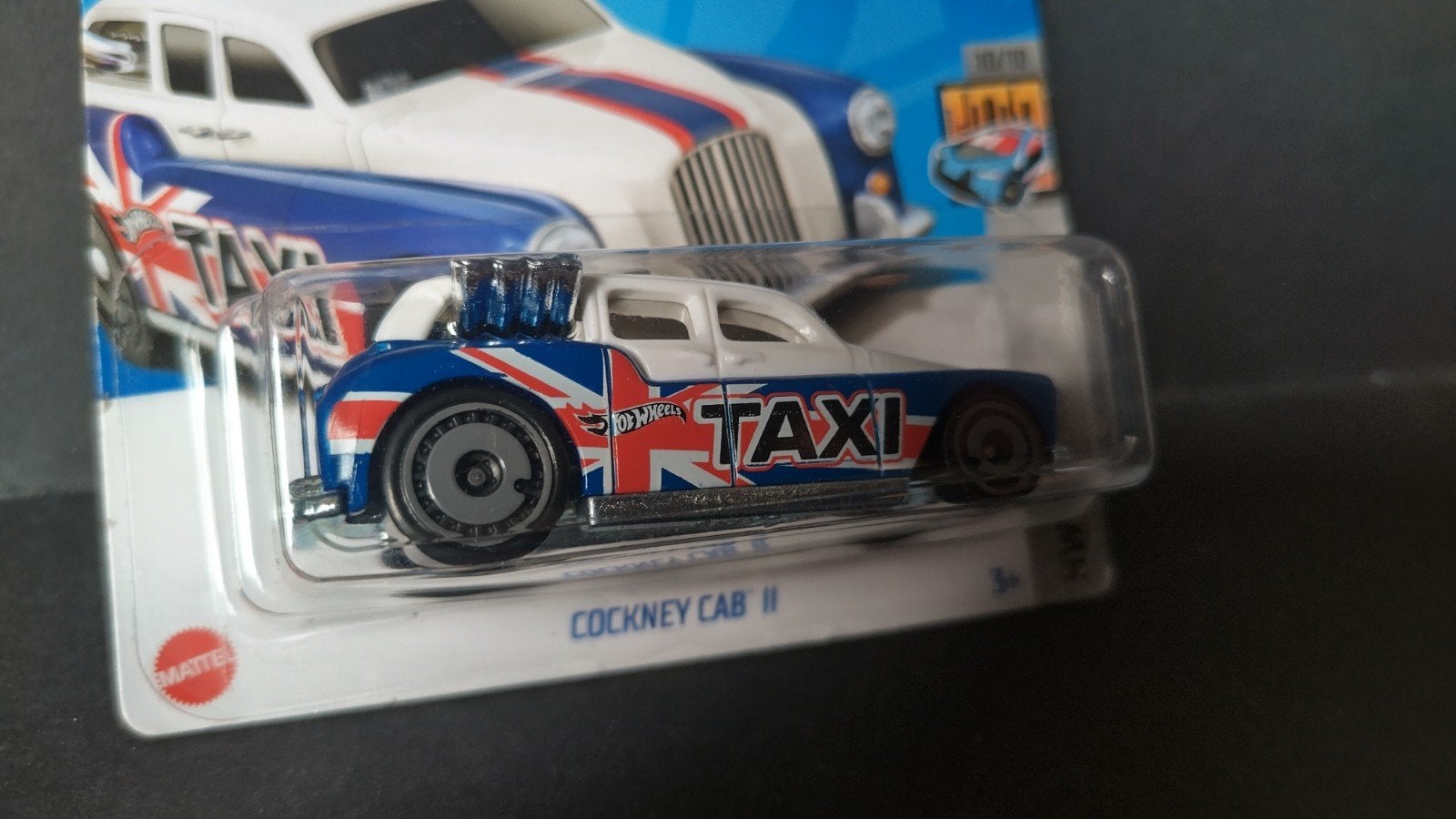 London Taxi Cockney Cab 1:64 Hotwheels Pol, Auto, Verzenden, ., Nieuw