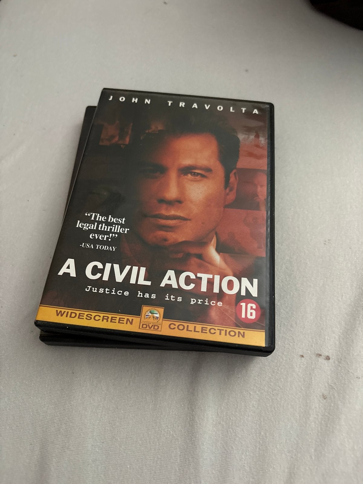 A Civil Action - John Travolta DVD, Gebruikt, Vanaf 16 jaar, Ophalen of Verzenden, Breedbeeld