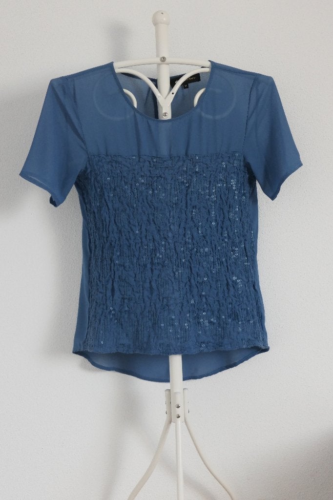 Blouse / Top / Shirt van Eksept, maat M, Ophalen of Verzenden, Zo goed als nieuw, Maat 38/40 (M), Blauw