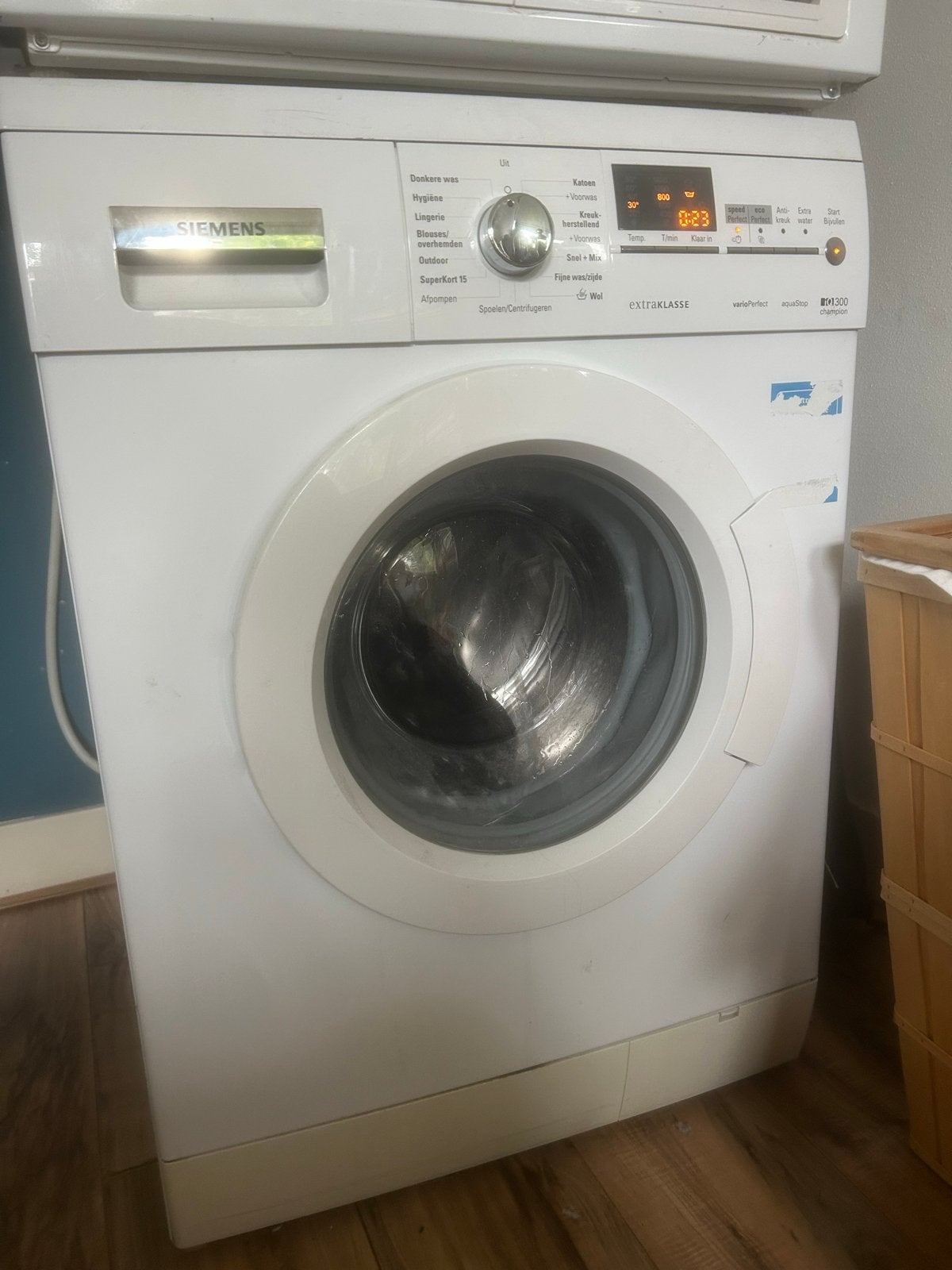 Siemens wasmachine i300 champion. Werkt perfect, Witgoed en Apparatuur, 6 tot 8 kg, Ophalen of Verzenden, 1200 tot 1600 toeren