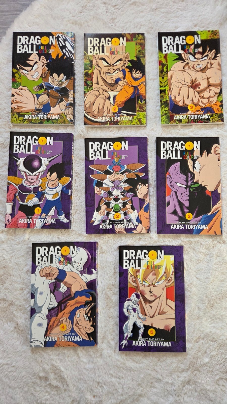 Dragon Ball Full Color Manga Complete Serie (8 delen), Ophalen of Verzenden