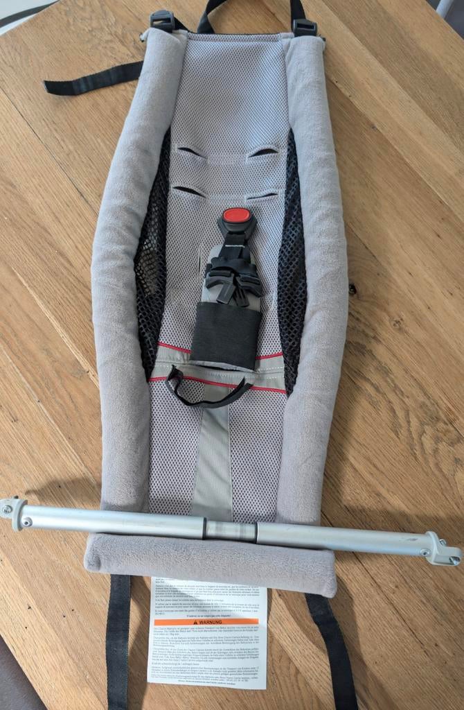 Thule baby sling fietskar met stang., Fietsen en Brommers, Fietsaccessoires | Aanhangers en Karren, Ophalen, Zo goed als nieuw