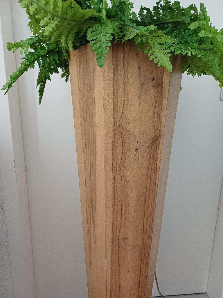 MOOIE GROTE BLOEMBAK LAMP, Ophalen, Rond, Zo goed als nieuw, 60 cm of meer