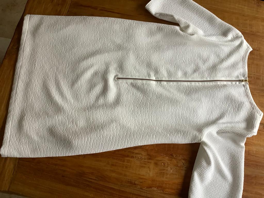 jurk van Vanilia., Blauw, Maat 42/44 (L), Ophalen of Verzenden, Zo goed als nieuw