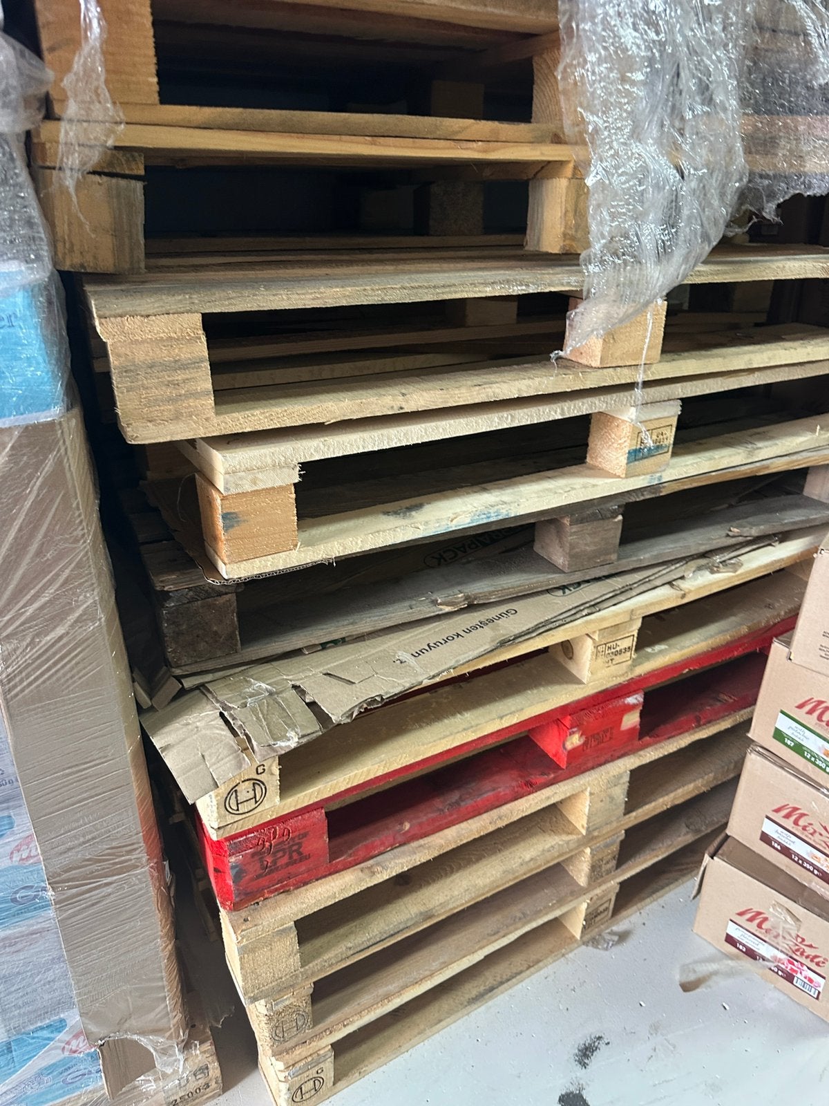 Pallets 20 stuks ophalen in Zaandam, Ophalen, Zo goed als nieuw, Pallet, Minder dan 200 cm