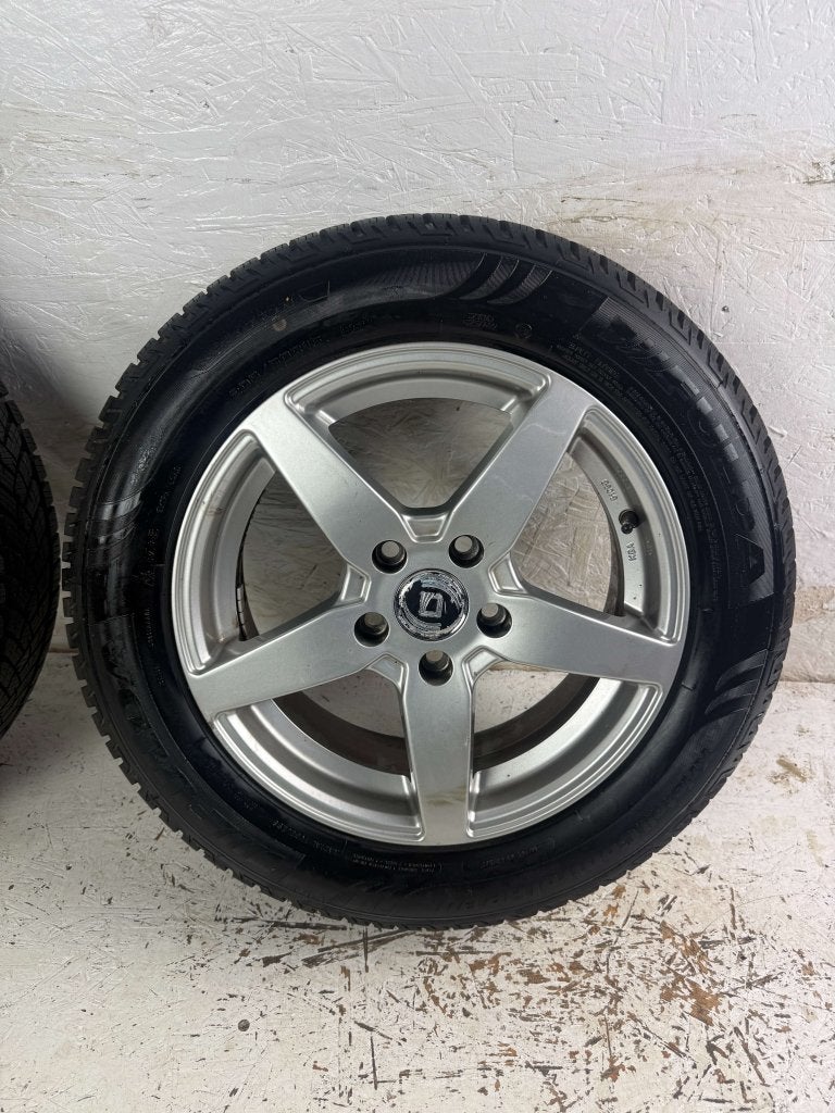 Volkswagen Golf Caddy Seat Ateca velgen 16" 5x112 winterset, Niet ingevuld, Gebruikt, 16 inch, Banden en Velgen