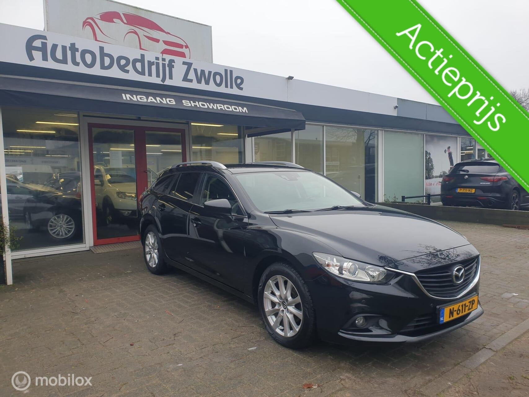 MAZDA 6 SPORTBREAK 2.0 HP TS+|NAVI|STOELVERWARMING|NAP|PDC|, Auto's, Mazda, Gebruikt, 680 kg, 4 cilinders, 6 sportbreak