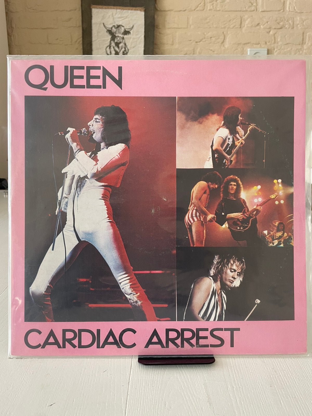 Queen lp. Cardiac Arrest. Live jaren ‘70, Cd's en Dvd's, Ophalen of Verzenden, 12 inch
