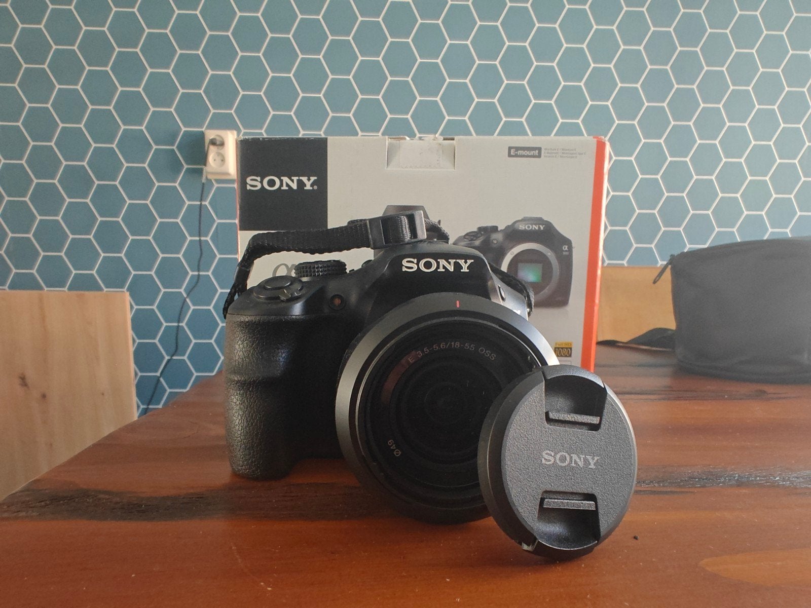 Sony A3000 systeemcamera met 18-55mm lens