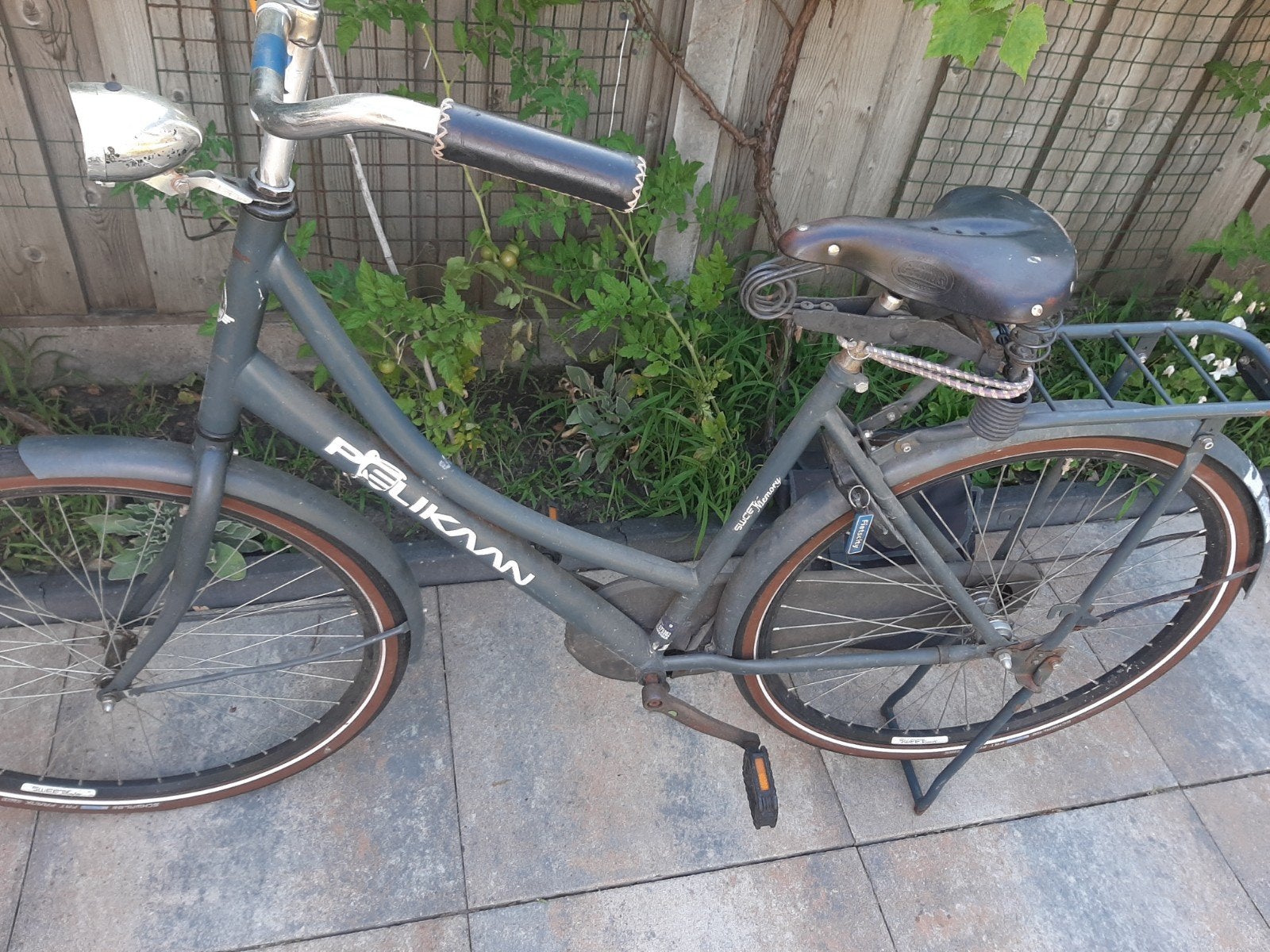 Pelikaan omafiets, Fietsen en Brommers, Overige merken, Velgrem, Ophalen of Verzenden, 53 tot 56 cm