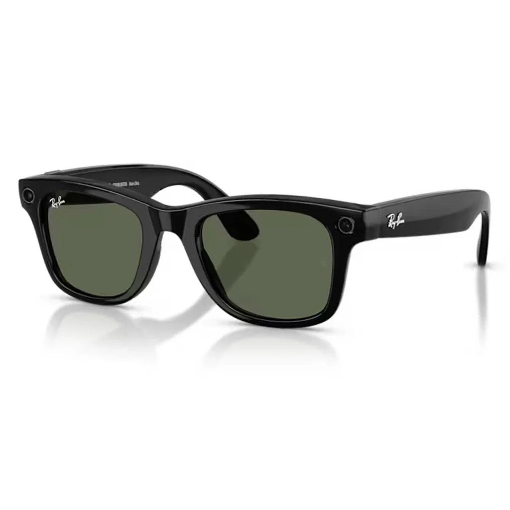 Meta Ray-Ban Stories Wayfarer Gen 2 Zonnebril, Zonnebril, Zwart, Nieuw, Ophalen of Verzenden