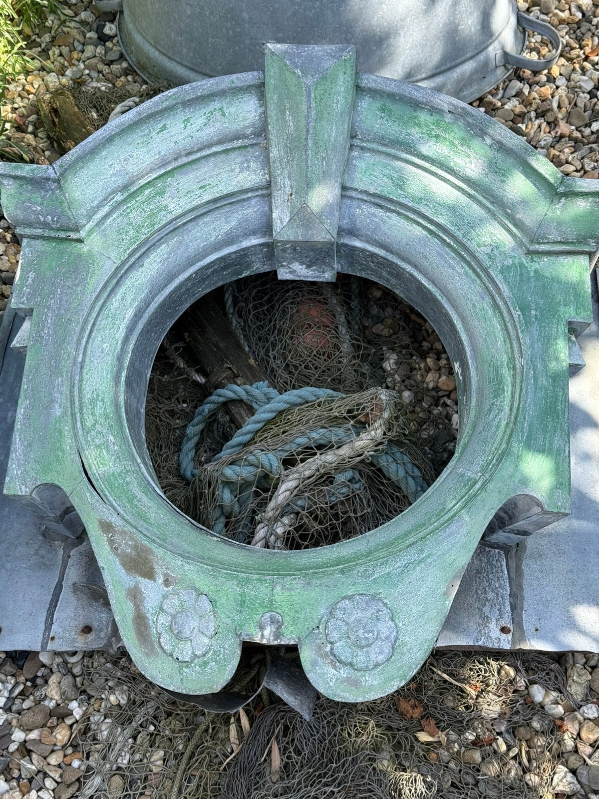 Oeil de Boeuf / Ossenoog, Ophalen