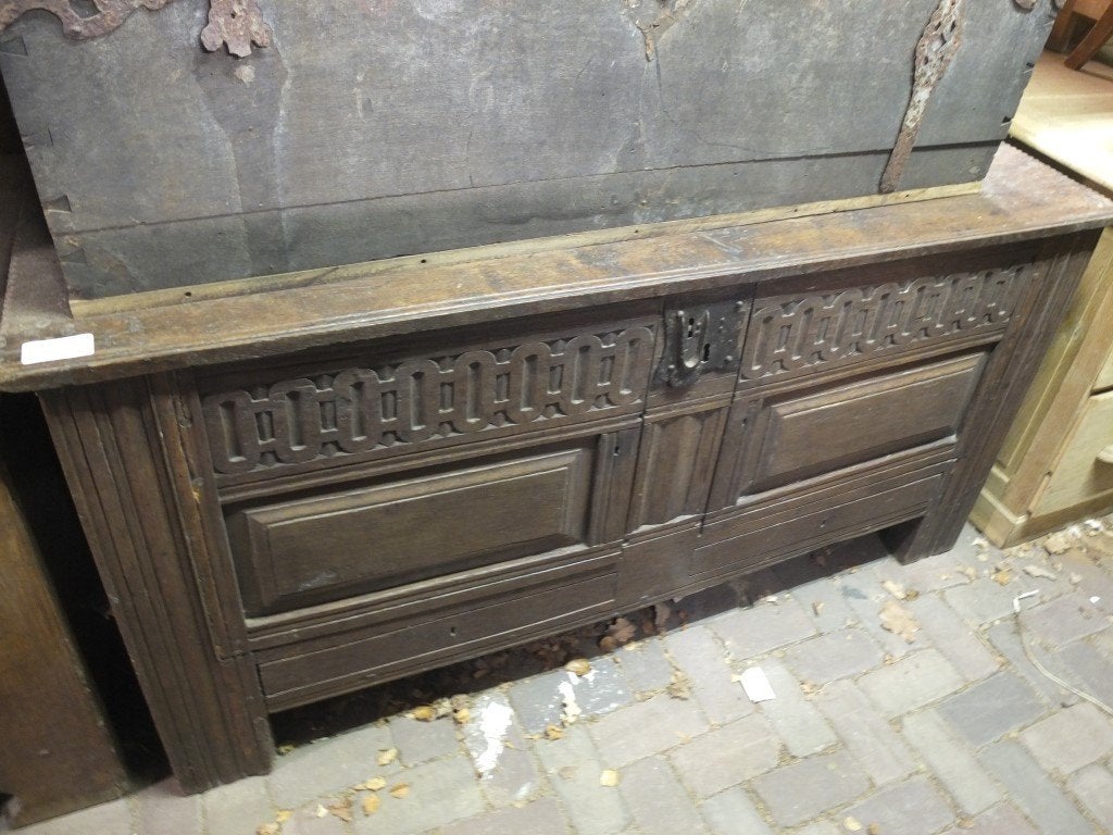 Oude dekenkist, Ophalen of Verzenden