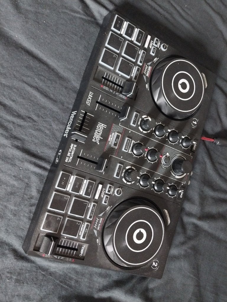 Hercules DJcontrol impulse 200, Ophalen, Zo goed als nieuw, Draaitafel, Overige merken