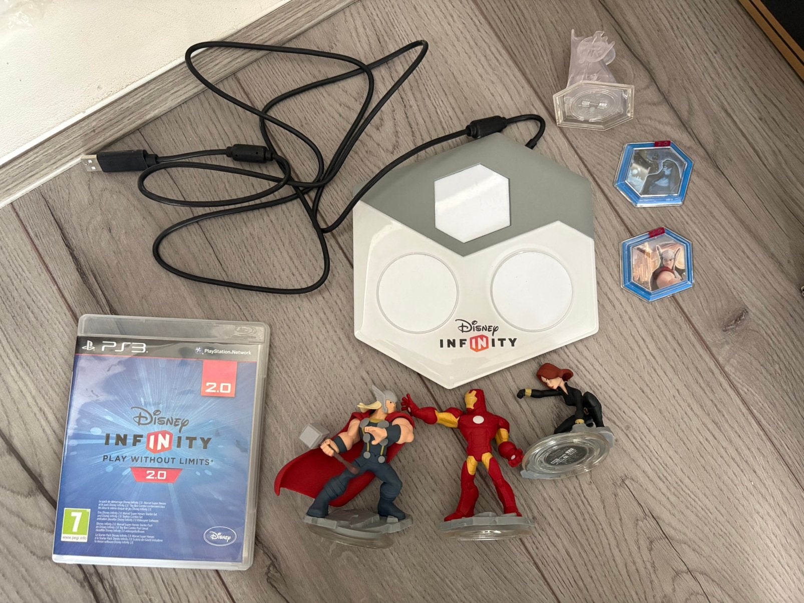 Ps3 Disney infinity 2.0 basispakket, Avontuur en Actie, 2 spelers, Ophalen of Verzenden, Zo goed als nieuw