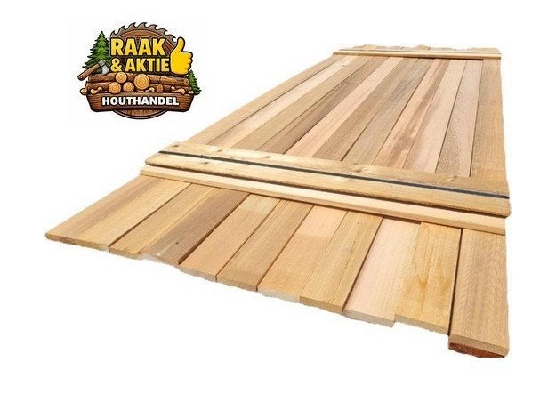 Red Cedar planken 1.8x9.0 cm - nr: RC243, Tuin en Terras, Palen, Balken en Planken, Ophalen, Nieuw, 250 cm of meer, Planken