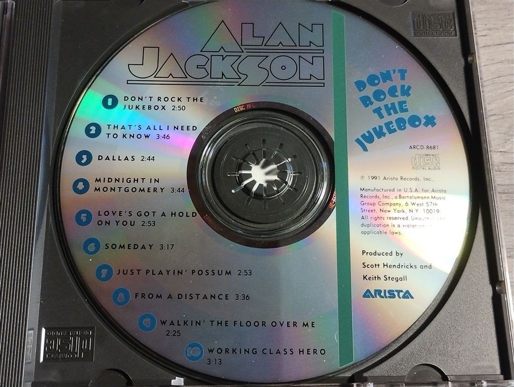 Alan Jackson – Don\'t Rock The Jukebox, Cd's en Dvd's, Ophalen of Verzenden, Zo goed als nieuw